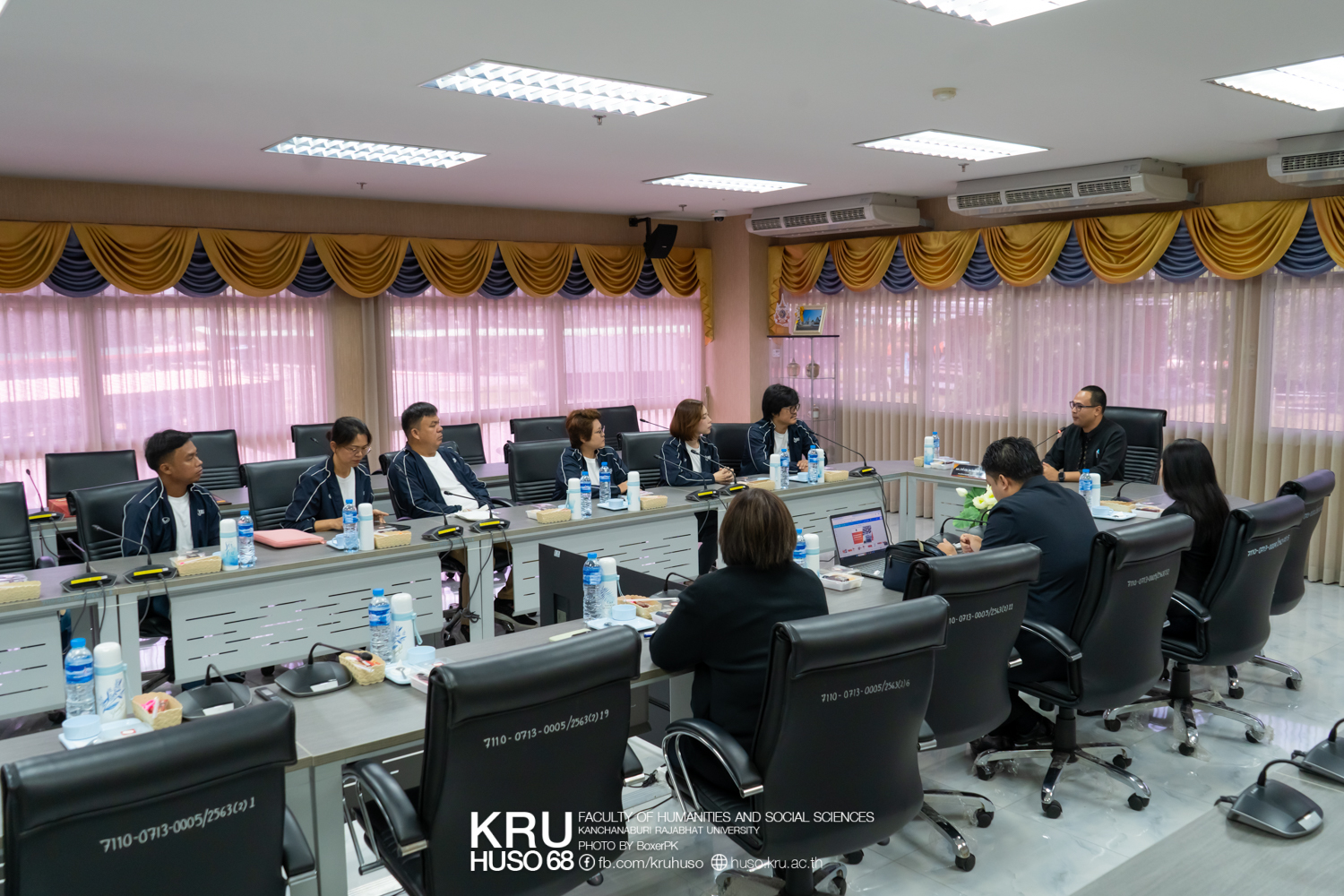 คณะนิติรัฐศาสตร์ ม.ราชภัฏร้อยเอ็ดเข้าศึกษาดูงาน